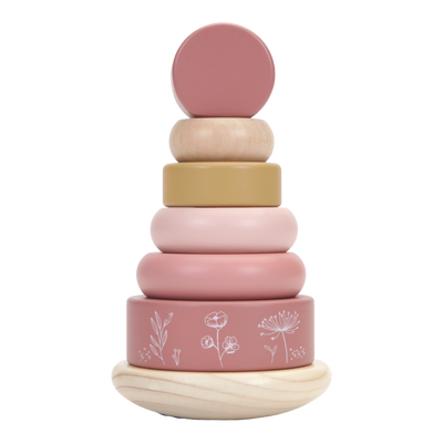 Little Dutch Rocking Ring Stacker Pink