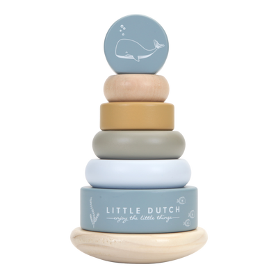 Little Dutch Ring Stacker Blue