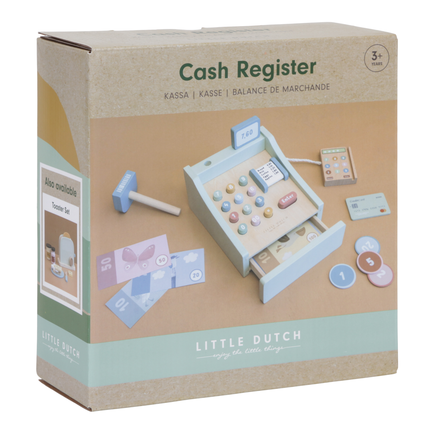 Little Dutch Wooden Cash Register