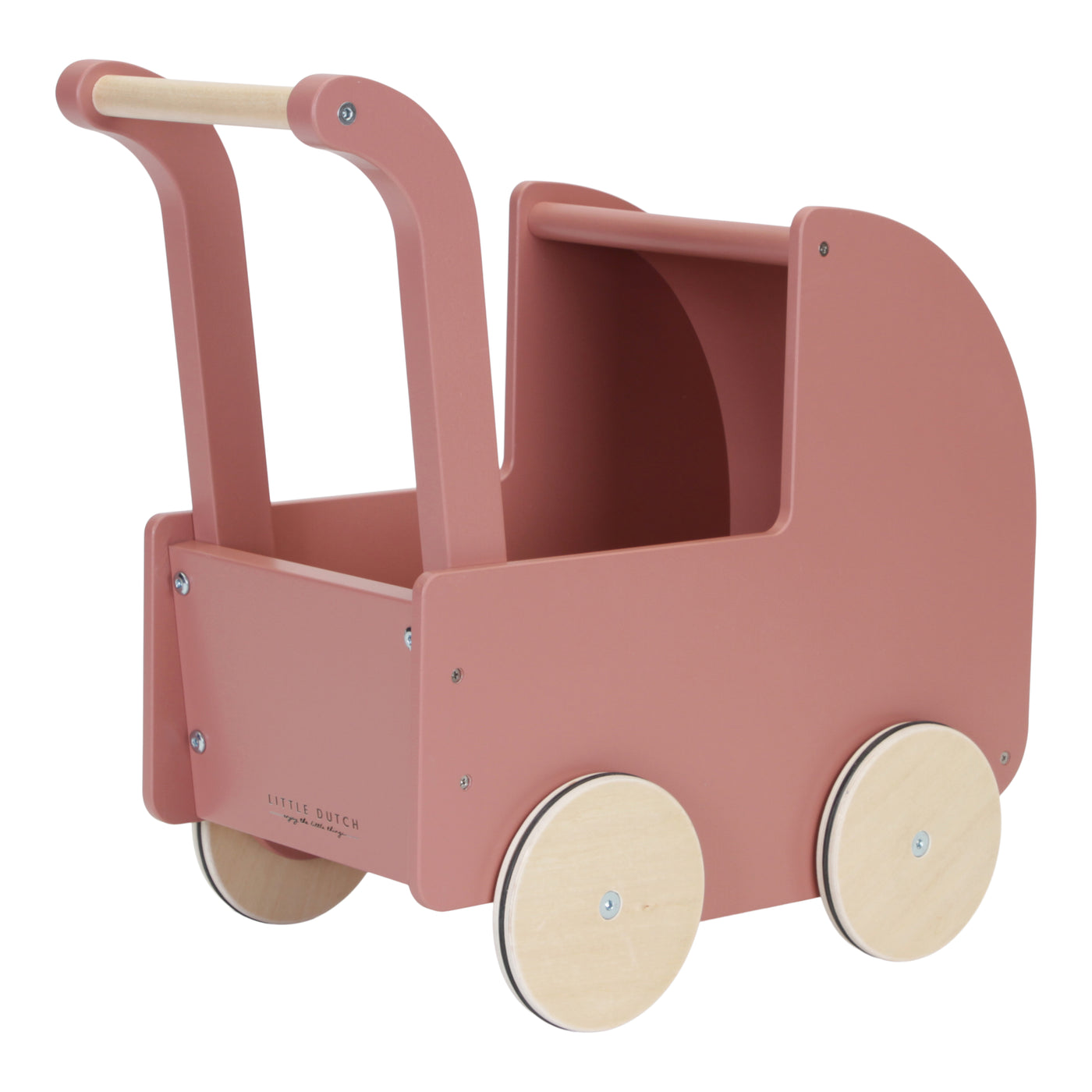 Little Dutch Wooden Doll Pram