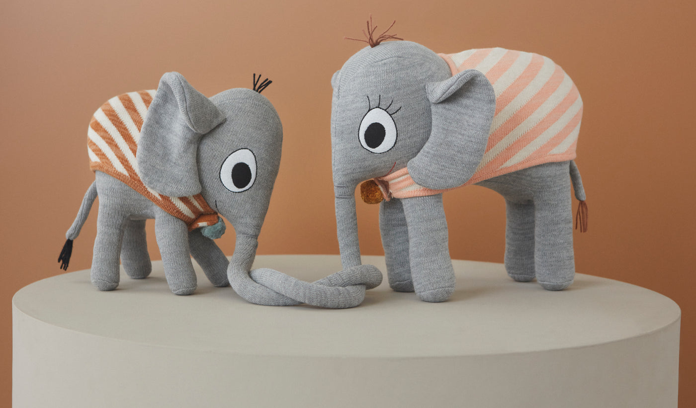 OYOY Ramboline Elephant Soft Toy