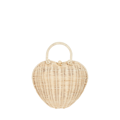 Olli Ella Rattan Luvya Bag Straw