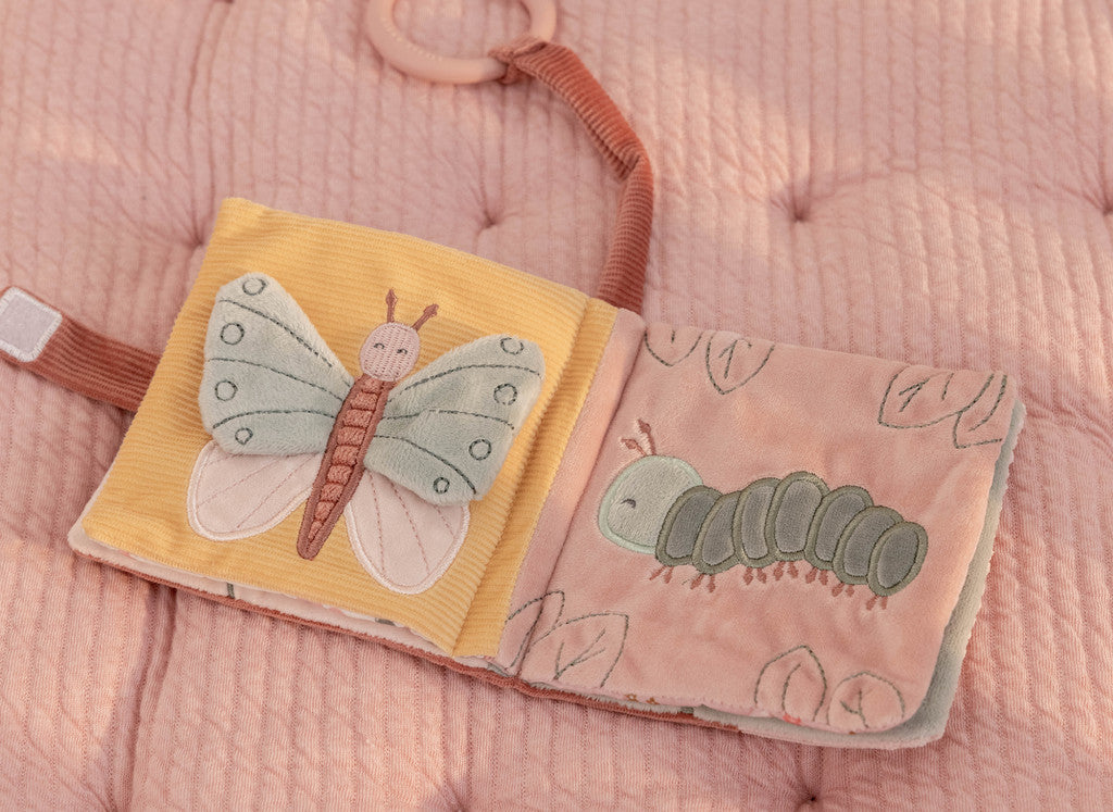 Little Dutch Flowers & Butterflies Stroller Soft Activity Book