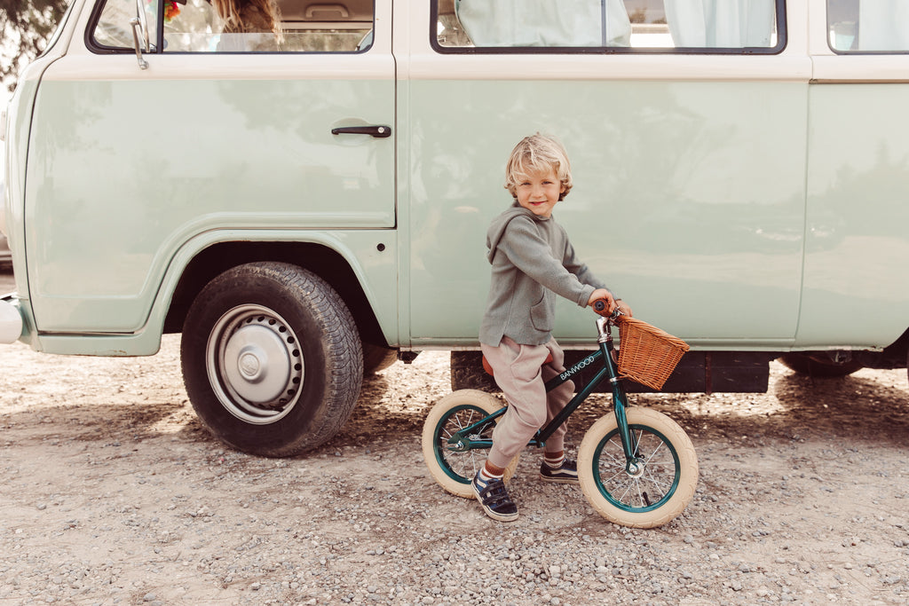 Banwood First Go Balance Bike - Dark Green