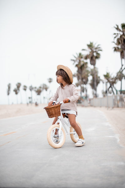 Banwood First Go Balance Bike - White