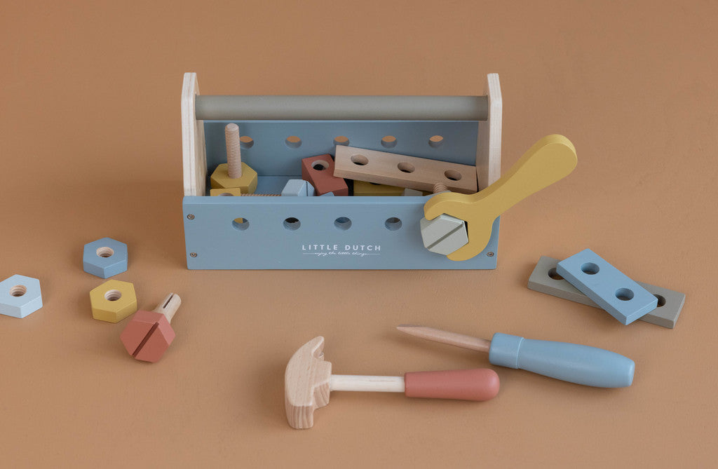 Little Dutch Wooden Toolbox 