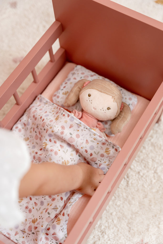 Little Dutch Wooden Doll Cot Bed