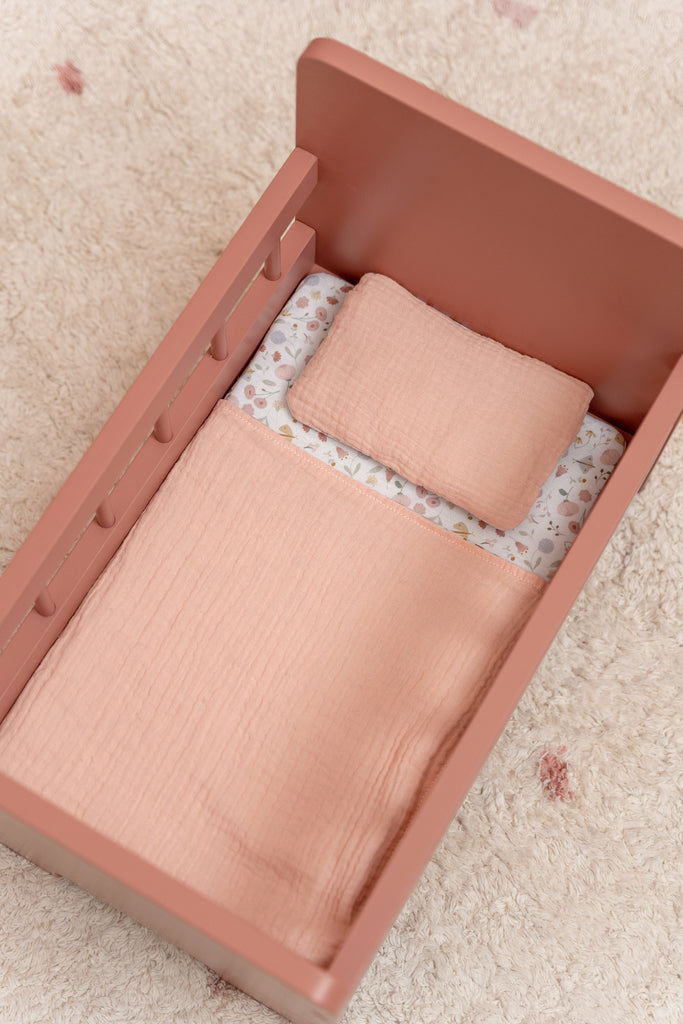 Little Dutch Wooden Doll Cot Bed