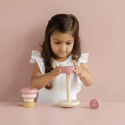 Little Dutch Rocking Ring Stacker Pink