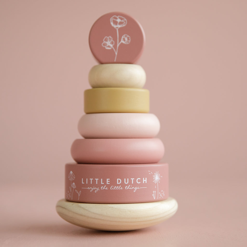 Little Dutch Rocking Ring Stacker Pink